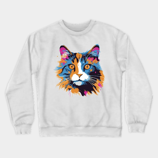 Cat lovers Crewneck Sweatshirt by Hoperative